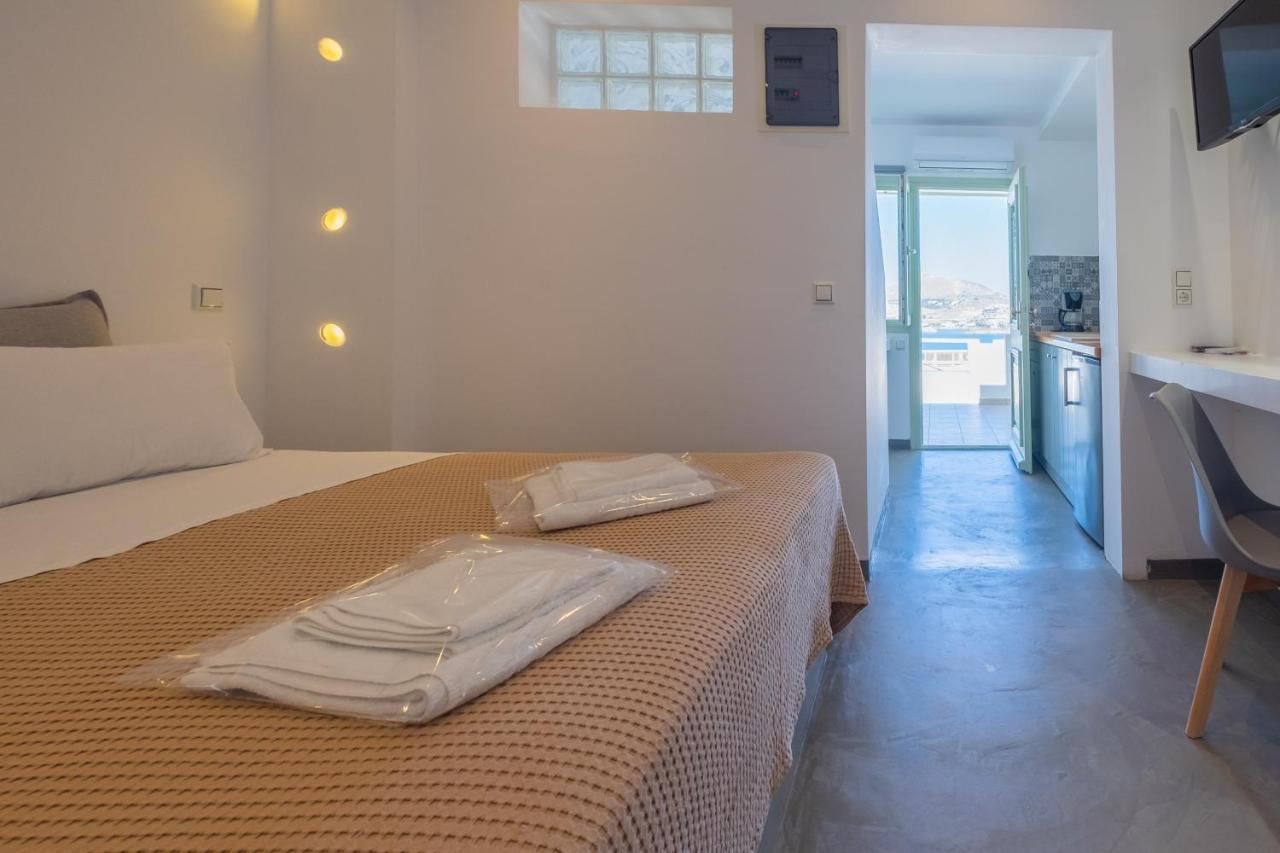 Lorenzo Studios And Suites Paros Náusza Kültér fotó